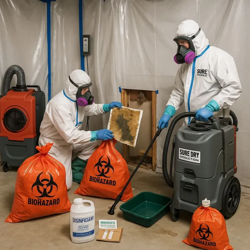 Contaminated Water Handling Protocols process in Campbell County, SD